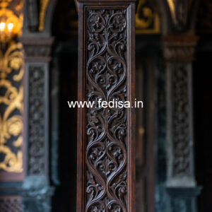 Wooden Pillar Designs That Feel High-End Living