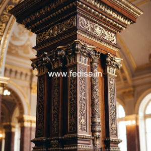 Wooden Pillar Designs That Feel Royal Lifestyle