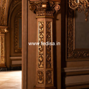 Wooden Pillar Designs That Feel Royal Interiors