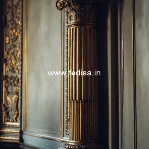 Wooden Pillar Design for Luxury Homes