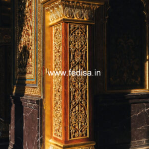 Designer Wooden Pillar for Interior Decoration