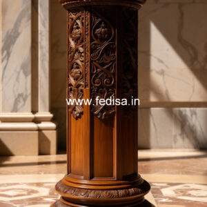 Wooden Pillar Design for Home Styling