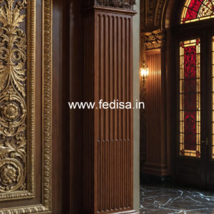 Wooden Pillar Design for Decorative Columns