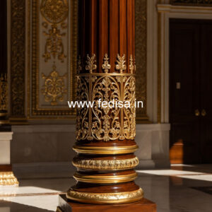 Wooden Pillar Design for Classic Homes