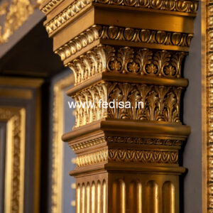 Wooden Pillar Design for Sophisticated Homes