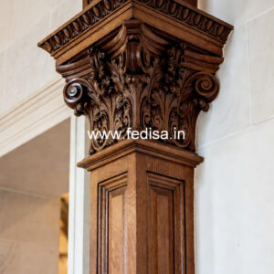 Wooden Pillar Designs That Add Royal Touch