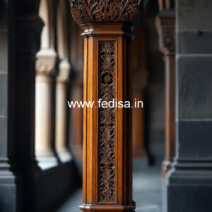Unique Wooden Pillar Designs for Interior Styling