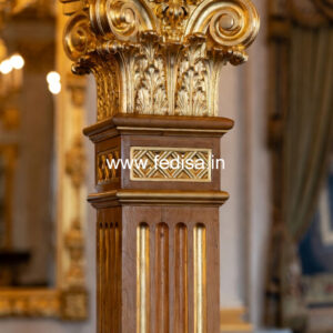 Wooden Pillar Designs That Look Luxury