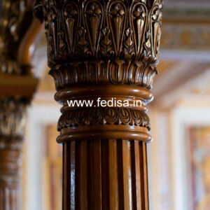 Wooden Pillar Ideas for Classic Interiors