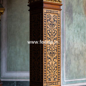Wooden Pillar Designs for Elegant Homes