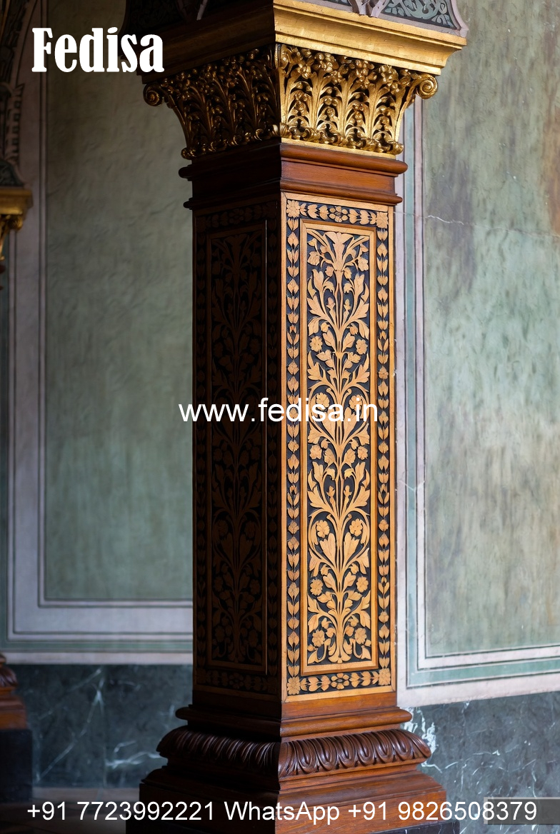 Wooden Pillar Designs for Elegant Homes