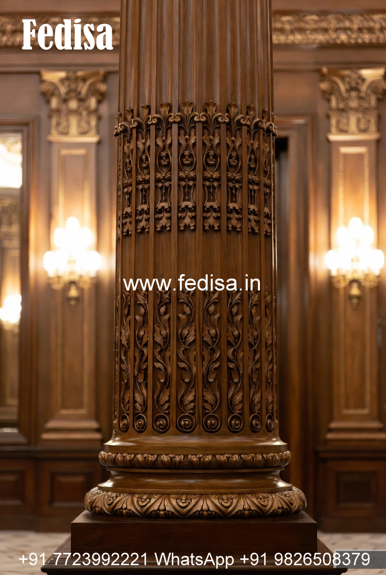 Wooden Pillar Designs for Elegant Decor