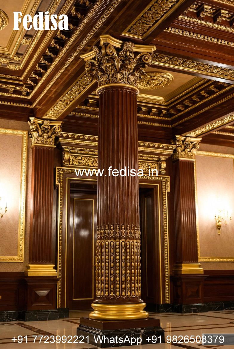 Save This Wooden Pillar Design for Your Dream Home