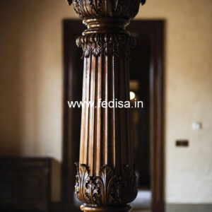 Wooden Pillar Designs That Make Interiors Shine