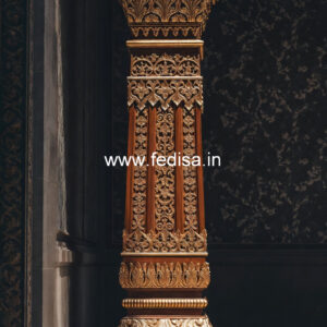 Wooden Pillar Designs That Feel Elegant & Stylish