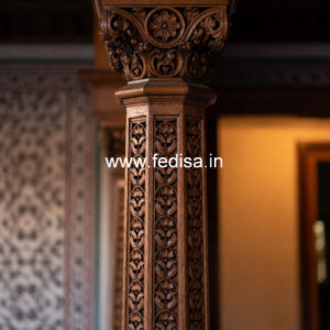 Wooden Pillar Designs That Feel Beautiful & Elegant