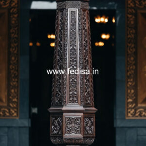 Wooden Pillar Designs That Feel Premium Interiors