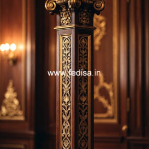 Wooden Pillar Designs That Feel Elegant & Rich