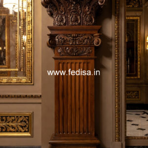 Wooden Pillar Designs That Feel Elegant Touch