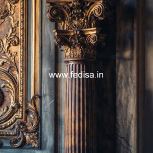 Wooden Pillar Design for Traditional House
