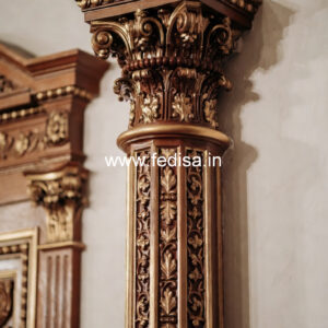 Wooden Pillar Design for Home Styling