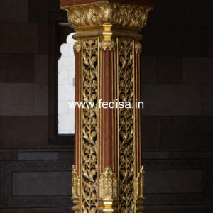 Wooden Pillar Design for Interior Concepts