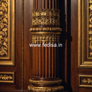 Wooden Pillar Design for Home Makeover