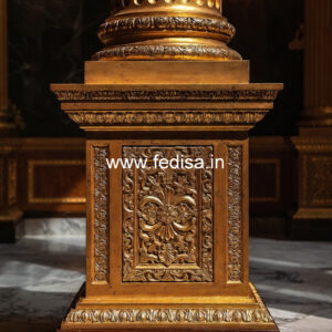 Wooden Pillar Design for Elegant Interiors