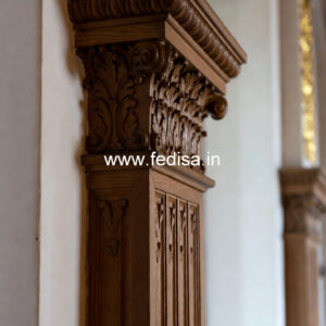 Unique Wooden Pillar Designs for Interior Styling