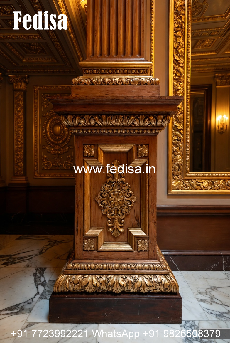 Wooden Pillar Ideas for Elegant Interiors