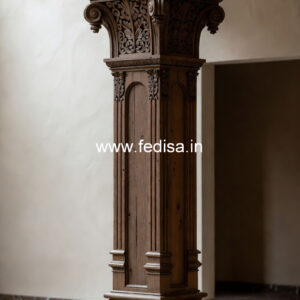 Wooden Pillar Designs That Feel Royal
