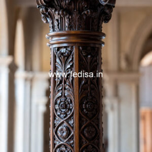 Wooden Pillar Designs for Elegant Spaces
