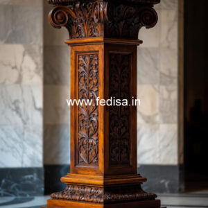 Wooden Pillar Designs That Feel Like Palace
