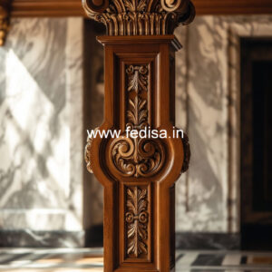 Wooden Pillar Designs That Feel Rich & Elegant
