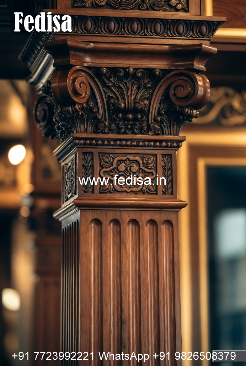 Wooden Pillar Designs for Dream House Goals