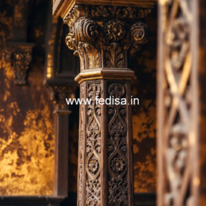 Wooden Pillar Designs That Look Eye-Catching