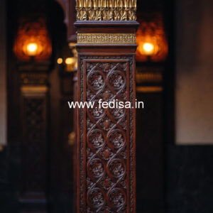 Wooden Pillar Designs That Look High-End