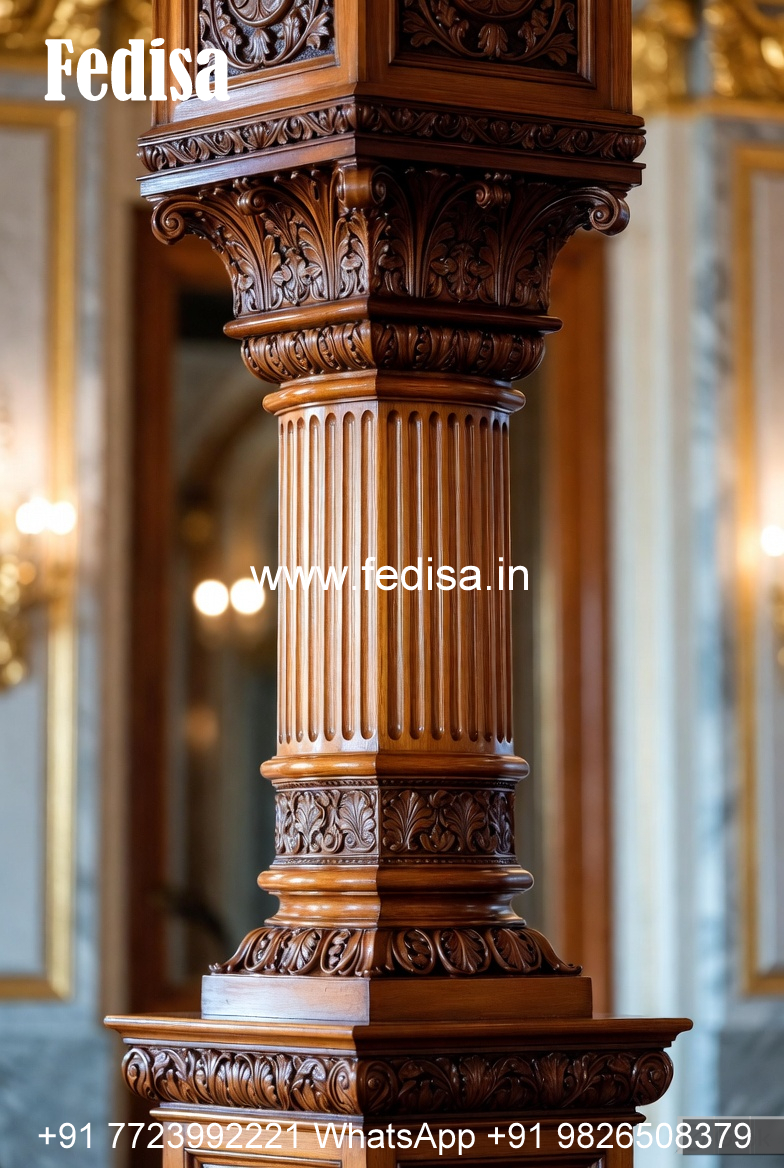 Wooden Pillar Designs That Add Character