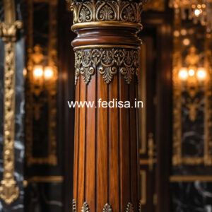 Wooden Pillar Designs That Feel Designer