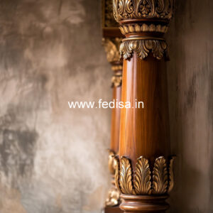Wooden Pillar Designs That Feel Rich Interiors