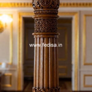 Wooden Pillar Designs That Feel Designer Homes