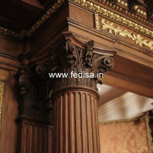 Wooden Pillar Designs That Feel Elegant & Rich