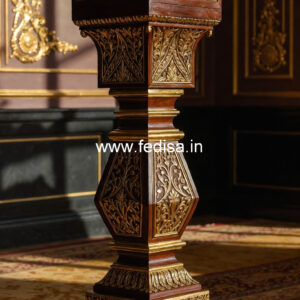 Wooden Pillar Designs That Look Artistic & Premium