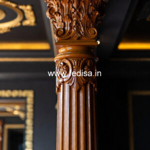 Wooden Pillar Designs That Look High-End Design
