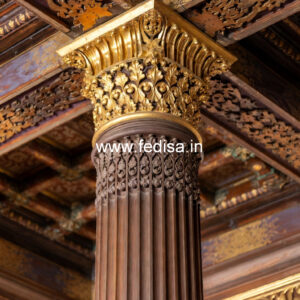 Wooden Pillar Designs That Feel Elegant Touch