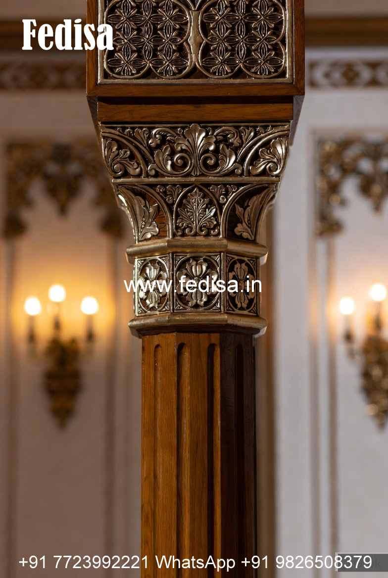 Wooden Pillar Design for Stylish Homes