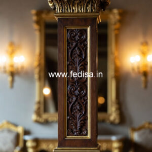 Wooden Pillar Design for Classic Homes