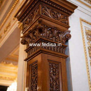 Wooden Pillar Design for Home Makeover
