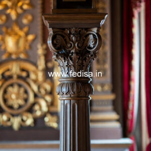 Stylish Wooden Pillar Designs for Home Decor
