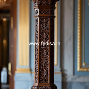 Wooden Pillar Ideas for Classic Interiors
